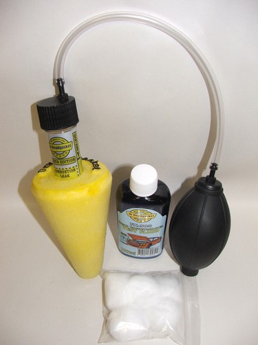 FX-53 HEAD GASKET & BLOCK COMBUSTION LEAK TESTER KIT PETROL DIESEL +100ml FLUID