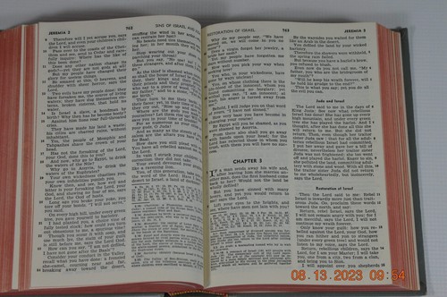 The Holy Bible Confraternity Version 1961 Benziger Brothers Hardcover Vintage - Picture 8 of 12