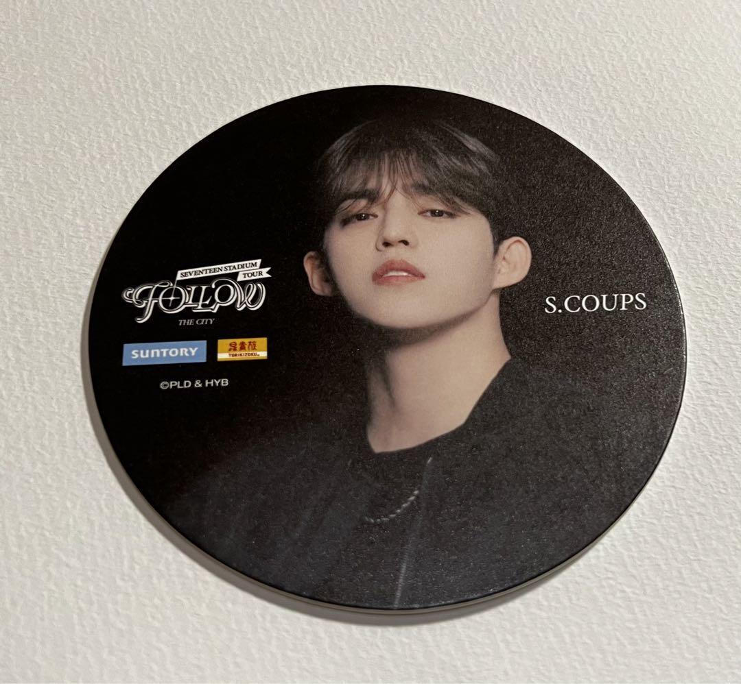 SEVENTEEN SVT FOLLOW THE CITY Cafe Coaster Limited collaboration
