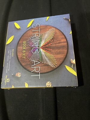 STRING ART Book&Kit New Mud Puddle Inc Every Thing You Need To Get Done Ages 14