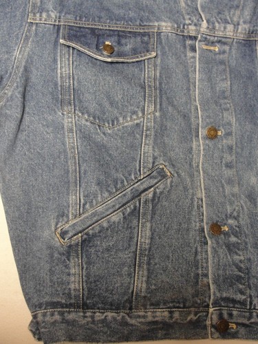 Calvin Klein Men's Jean Trucker Jacket, Size L - Picture 5 of 12
