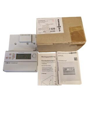 Viessmann Fernbedienung F 7450025 Neue Batterie  1 Jahr Garantie 