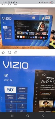 VIZIO V-Series 50'' 4K LED Smart TV Dolby Vision Wi-Fi Bluetooth Voice Remote