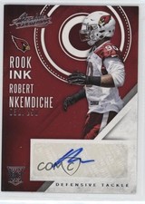 2016 Panini Absolute Rook Ink Silver /250 Robert Nkemdiche #42 Auto uk5