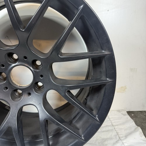 08-13 BMW E90 E92 E93 M3 REAR 19" BLACK MATT WHEEL RIM 19x10 ET25 STYLE 359 - Picture 10 of 12