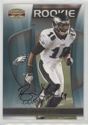 2009 Donruss Gridiron Gear Gold Signatures Brandon Gibson Rookie Auto RC 0ew