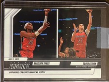 2025 Panini Instant WNBA #150 Brittney Sykes Sonia Citron Washington Mystics
