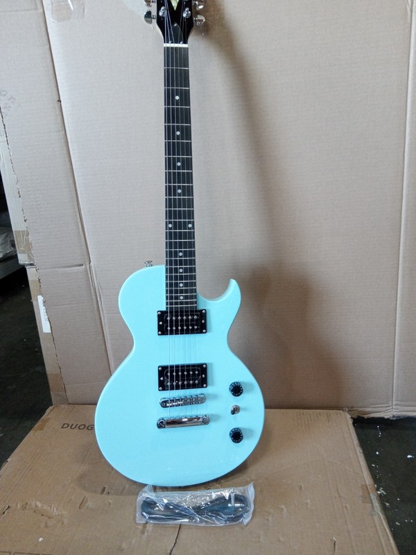Open Box blue Electric Guitar Rosewood Fretboard 1zc1c7980312634077