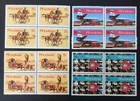 RHODESIA 1970 INAUGURATION OF POST & TELECOMMS MNH SET OF 4 IN BLOCKS OF 4