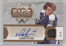 2021-22 Leaf Lumber Twig Sigs Bronze 3/35 Darryl Sittler #TS-DS1 Auto HOF 2po