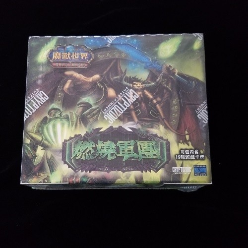 T-Chinese Sealed MARCH OF THE LEGION Booster Box WOW Plunderer Chance - Picture 1 of 1
