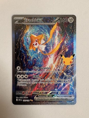 Jirachi ex 155/128 Me: 30th Celebration Holo