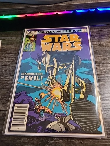 MARVEL Star Wars “Resurrection Evil” Vol.1, #51, 1981 - NM NEWSSTAND HTF OOP! 