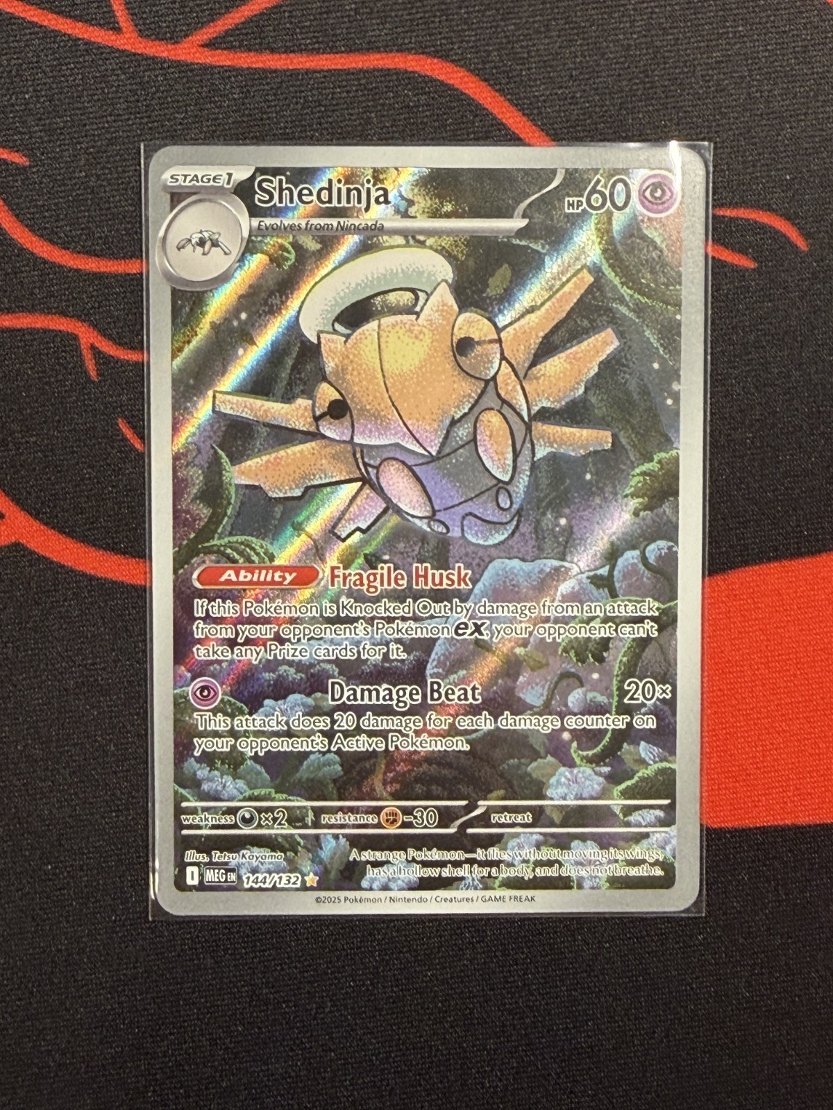 Shedinja - Illustration Rare 144/132 - Mega Evolution Base Set - Ultra Rare NM