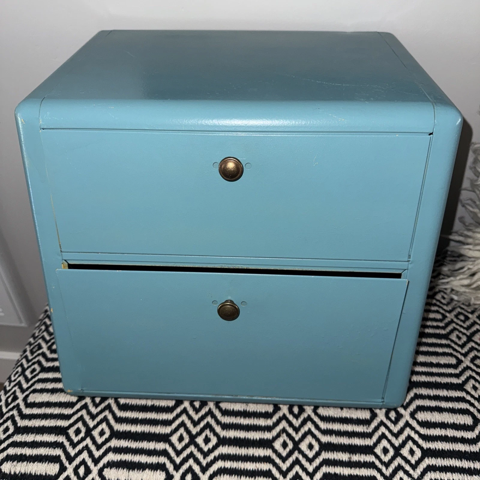 Vintage Ransburg Two Layer Bread Box Re-painted 11”x 10”x 14”
Opens in a new window or tab