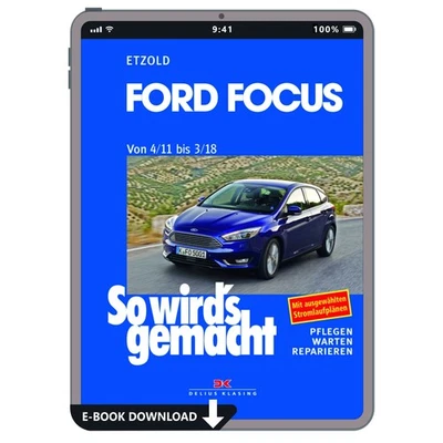 Ford Focus 3 Typ DYB 2011-2018 So wird's gemacht Reparaturanleitung E-Book PDF - Bild 1 von 4