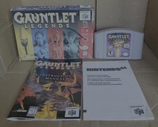 Gauntlet Legends N64 Complete In Box CIB Complete Nintendo 64