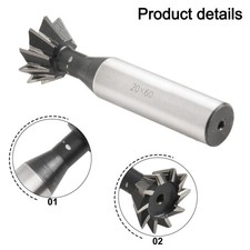 Fraiseuse Utile 1pcs 20mm Précis Travail des métaux Outil de Coupe