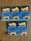 Vintage Hot Wheels Action Command Troop Convoy Tan on sealed card  1986 Lot of 5