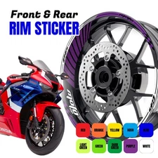 For Aprilia RSV4 / RSV4 RR 10-21 20 17 inch Wheel Rim Stickers Line GP02