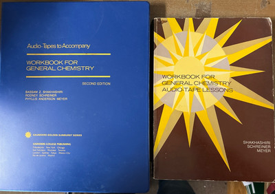 Workbook for General Chemistry Audio Tape Lessons, Book & Cassette Tapes, Meyer,