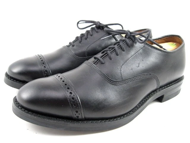 NUEVO Allen Edmonds "FIFTH AVENUE" Oxfords 9(L)&8.5(R) D Negro DAINITA (688N) Foto 4 de 4