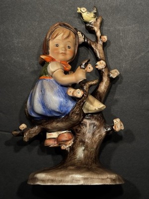 Vintage Goebel Hummel  Apple Tree Girl  Germany 1950-1955, 6-1/4  Tall.