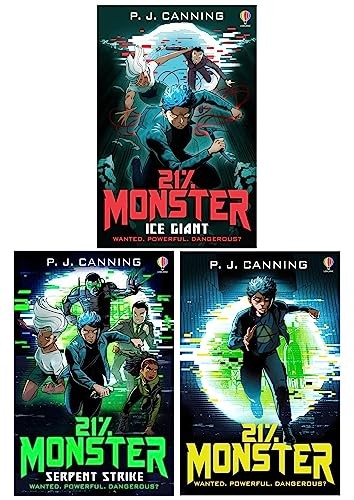 21% Monster Series By P J Canning 3 Books Collection Set (21% Mons | P J Canning