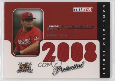 2008 TRISTAR Prospects Plus PROtential Game Used 93/199 Lance Lynn #P-LL 4f5