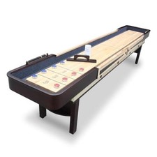 Merlot 12-Ft Shuffleboard Game Table - Espresso Finish