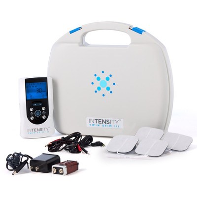 InTENSity Twin Stim III Combo Dual Channel TENS Muscle Stimulator Unit DI3717