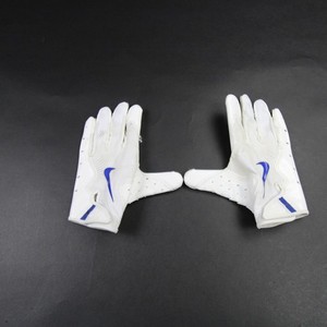 LA Rams Nike Gloves - Receiver Unisex White/Blue Used