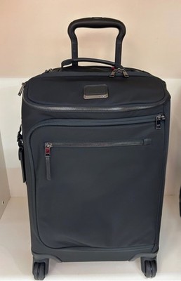 NEW Tumi VOYAGEUR LEGER CONTINENTAL 4 Wheel Carry-On Case - BLACK w/ GUNMETAL