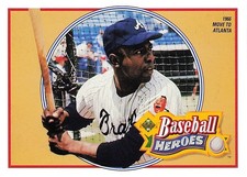 1991 Upper Deck #21 Hank Aaron Baseball Heroes