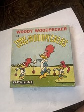 Castle Films Woody Woodpecker Three Little Woodpeckers Super 8 Silent NR