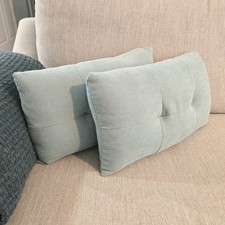 Wayfair Lumbar Pillow In Teal With Washable Covers 2 Available