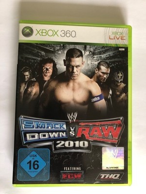 WWE SmackDown vs. Raw 2010 (Microsoft Xbox 360) OVP inkl. Anleitung