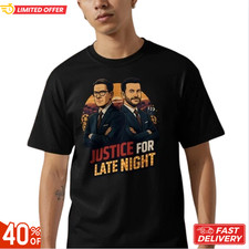 Jimmy Kimmel T-Shirt, Justice For Late Night Shirt, Tv Show Gift, Fan Apparel @@