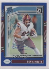 2024 Panini Donruss Optic Rated Rookie Blue Prizm 81/99 Ben Sinnott Auto g7s
