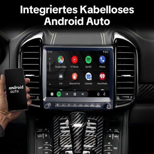 8-Kern Android 13 GPS Autoradio Navi CarPlay 4G Wifi RDS für PORSCHE CAYENNE 92A - Bild 10 von 14