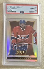 2013-14 Panini Select P.K. Subban Silver Prizm #18 Canadians PSA 10 Gem Mint 