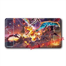 Charizard Pokemon Playmat TCG Card Game Play Mat Gaming Desk Mat Mouse Pad o450
