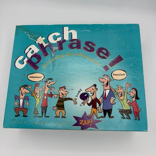 VINTAGE Catch Phrase Game COMPLETE WORKS Parker Brothers 1994 90s Words