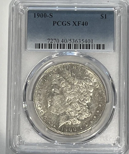 1900-S Morgan Dollar : PCGS XF40