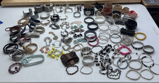 Paparazzi Lot Of 100 Bracelets Varied Colors Textures Sizes Used
