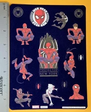 Spider-Man VELVET Large Sticker Single Sheet 