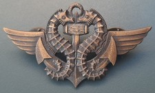 Certificat NAGEUR DE COMBAT 1980s Drago Paris Commando Marine HUBERT et DGSE