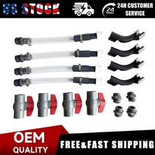 14" 5 Gallon Fuel Jug Gas Can VP Racing Fuel Deluxe Cap Filler Hose Hose Kit