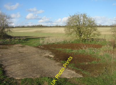 Foto 12x8 Hard Area off Oxdrove Way Abbotstone ein paar Jahre zuvor dort c2016
