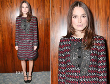 CHANEL 15P TWEED RED  BLACK CC LOGO BUTTON JACKET BLAZER FR42-FR44 US10-US12